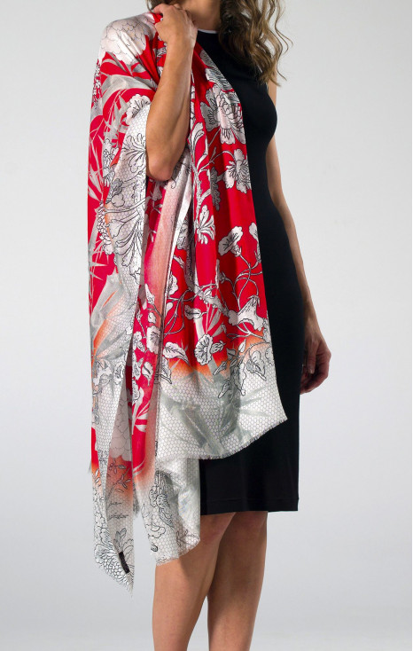 Silk-modal scarf [1]